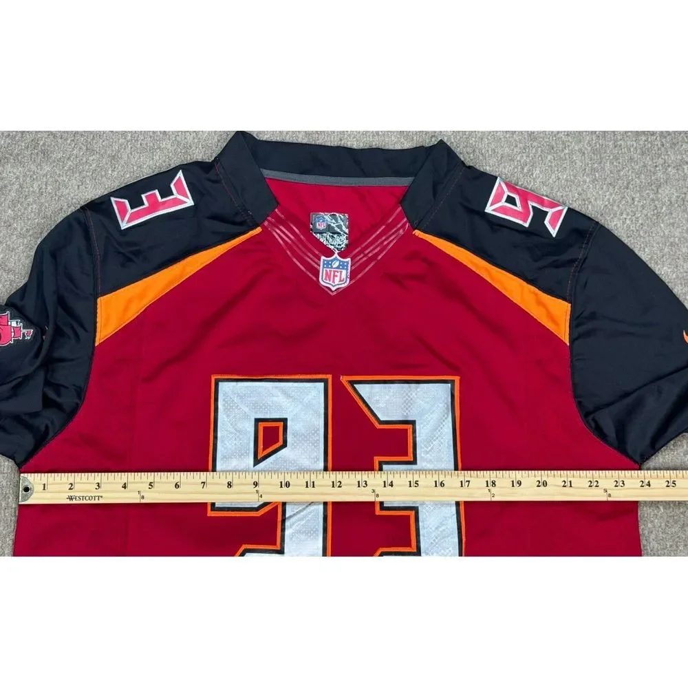 Nike NFL Players On Field Tampa Bay Buccaneers #93 Gerald McCoy Jersey Size XXXL